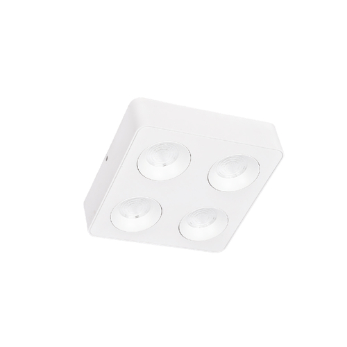 Inlight Downlight Mounted σποτ 4*8W 3CCT σε λευκή απόχρωση (X00290W)