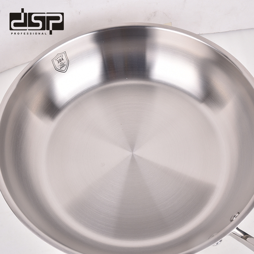 Τηγάνι ανοξείδωτο με καπάκι - 2.5L - CS002-C24 - DSP - 560539