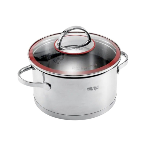 Κατσαρόλα ανοξείδωτη με καπάκι - 3.6L - CS003-B20 - DSP - 561604