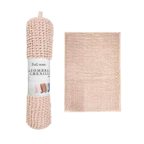 Πατάκι μπάνιου - M0839 - 40x60cm - Light Pink - 20852
