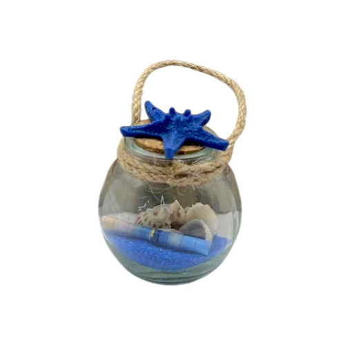 Διακοσμητικό Souvenir - Μπουκαλάκι με κοχύλια - 6pcs - 251704