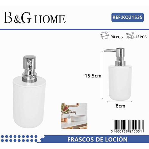 Θήκη κρεμοσάπουνου Dispenser πλαστική - White - 21535