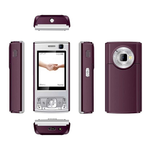 Κινητό τηλέφωνο - N95 Pro - 812167 - Coffee Red