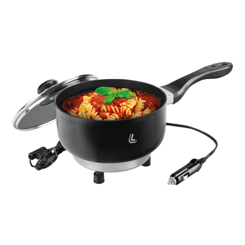 ΚΑΤΣΑΡΟΛΑΚΙ ΗΛΕΚΤΡΙΚΟ ELECTRIC SAUCEPAN 12V 170W 13A Φ18cm 1,9Lt ΜΕ ΦΙΣ ΑΝΑΠΤΗΡΑ LAMPA - 1 ΤΕΜ.