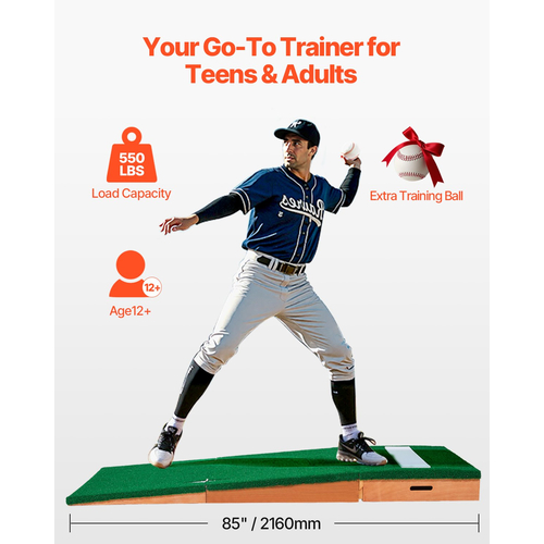 VEVOR 85 στο Pitching Mound Portable Pitcher Mound Baseball Training Softball