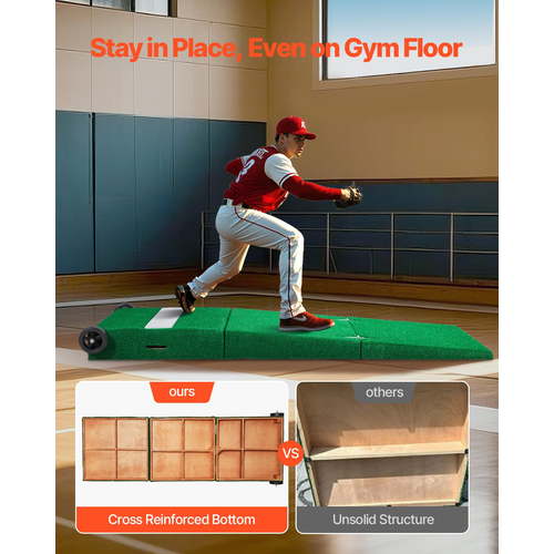 VEVOR 90 στο Pitching Mound Portable Pitcher Mound Baseball Training Softball