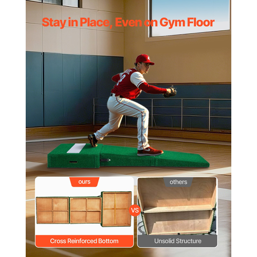VEVOR 77 στο Pitching Mound Portable Pitcher Mound Baseball Training Softball