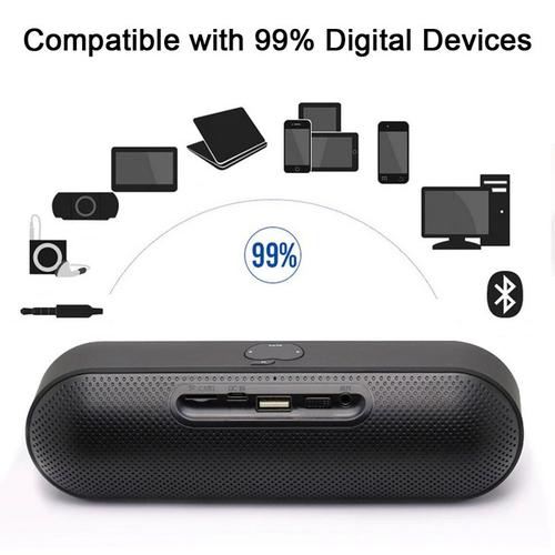 Ασύρματο ηχείο Bluetooth - S812 - 308183 - Blue