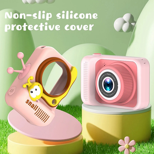 Παιδική ψηφιακή κάμερα - Q2 - Snail - 810651 - Pink