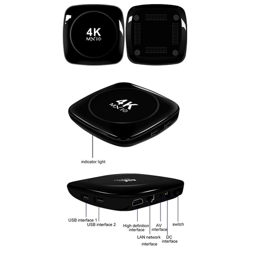 Android TV Box - MX10 4K - 812273