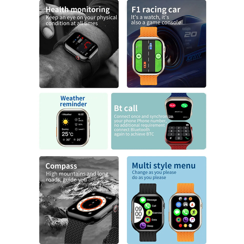 Smartwatch - Z81 Pro Max - 880372 - Black