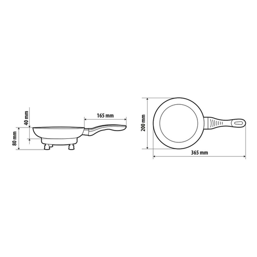 ΤΗΓΑΝΙ ΗΛΕΚΤΡΙΚΟ ELECTRIC FRYING PAN 12V 180W 13A Φ20cm 360ml ΜΕ ΦΙΣ ΑΝΑΠΤΗΡΑ LAMPA - 1 ΤΕΜ.