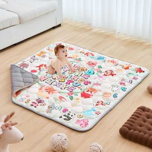 VEVOR 50"x50" παιδικό χαλάκι παιχνιδιού Παιδικό πατάκι ερπυσμού δαπέδου μαλακό παχύρρευστο χαλάκι
