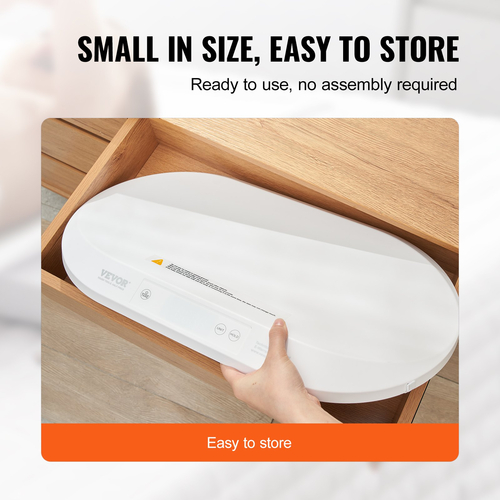 VEVOR Baby Scale Έξυπνη ψηφιακή βρεφική ζυγαριά Bluetooth με μεζούρα 88LBS