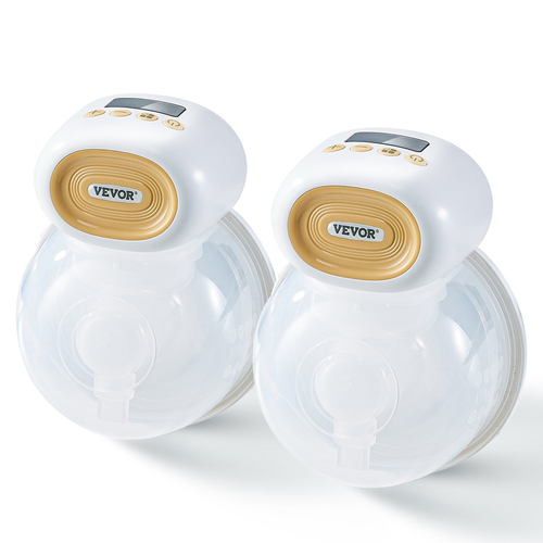 VEVOR Electric Wearable Θήλαστρο 4 Λειτουργιών & 12 Επιπέδων 300mmHg Ισχυρή αναρρόφηση