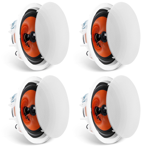 VEVOR 4PCs 8 in ηχεία οροφής 100W χωνευτή βάση οροφής & ηχεία στον τοίχο