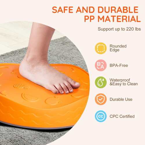 VEVOR Kids Balance Steping Stones Γήπεδο αισθητηριακών εμποδίων 5 ΤΕΜ. Εσωτερικός εξωτερικός χώρος