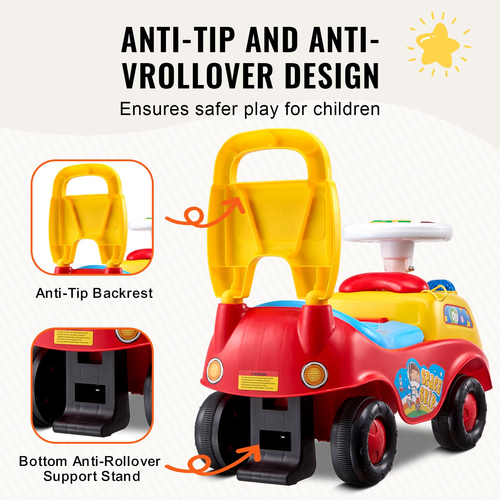 VEVOR Ride On Car Boys Girls Push Along Toy Car Cars for νήπιο 1-3 ετών