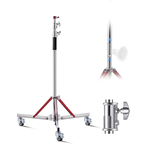 Ελαφρύ σταντ VEVOR Heavy Duty with Casters Max Ύψος 10,5 πόδια/320 εκ.