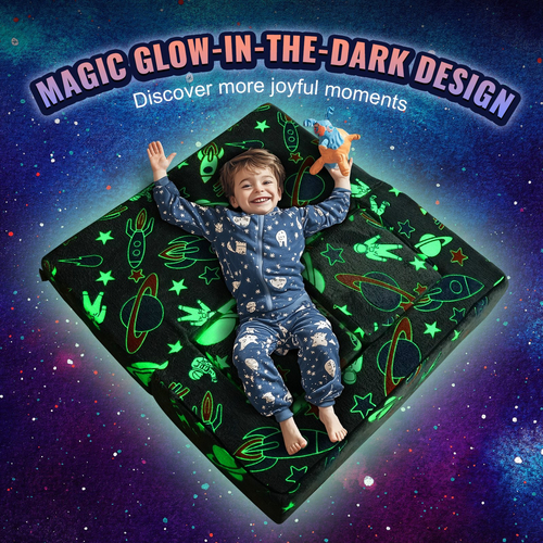 VEVOR Modular Kids Play Couch 4Pcs DIY Glow in the Dark Μικρή καρέκλα Γκρι