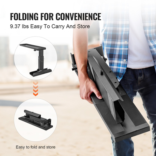 VEVOR Ladder Levler 23,4 L x 11,4-18 in H Support Surface Folding Stabilizer