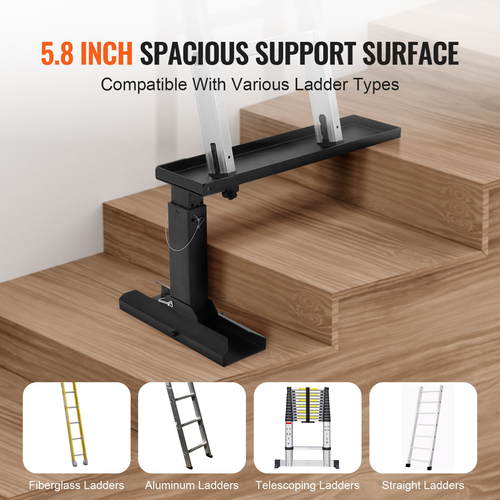 VEVOR Ladder Levler 23,4 L x 11,4-18 in H Support Surface Folding Stabilizer