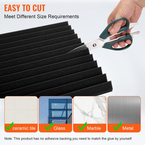 VEVOR Acoustic Foam Panels 52 Pack 12 x 12 x 1 in για τοίχο και οροφή στούντιο