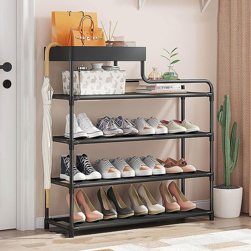 Ραφιέρα παπουτσιών 5 επιπέδων - YY8802-1 - 521797 - Black