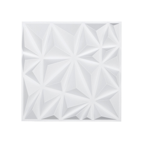 VEVOR 3D πάνελ τοίχου 33-συσκευασία 11,81x11,81&#039;&#039; PVC 32 τετραγωνικών μέτρων με κάλυψη Diamond White