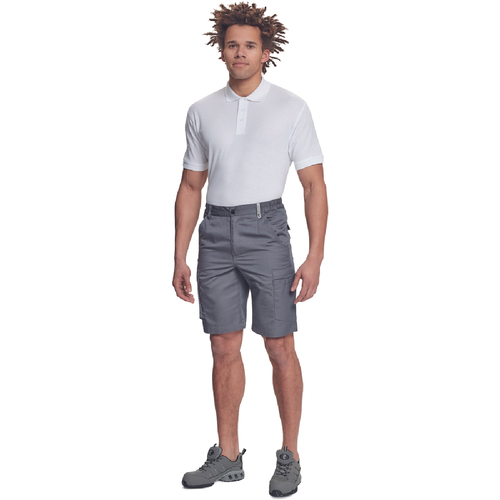 Βερμούδα εργασίας Gijon γκρι 65%poly-35%cott, 195 g/m² No 52/L