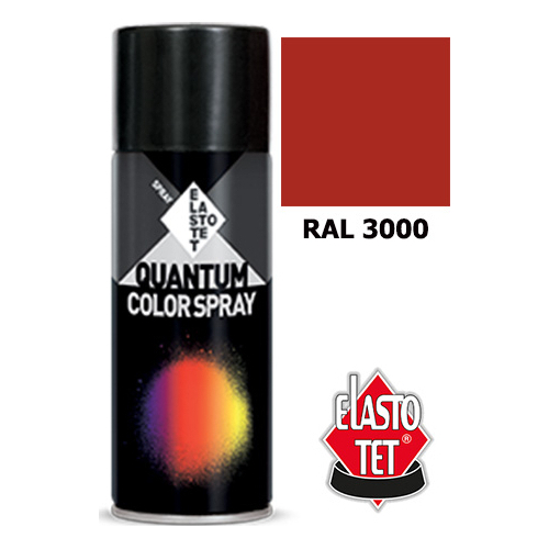 Σπρέι κόκκινο "flame red" Quantum RAL 3000 - 400ml