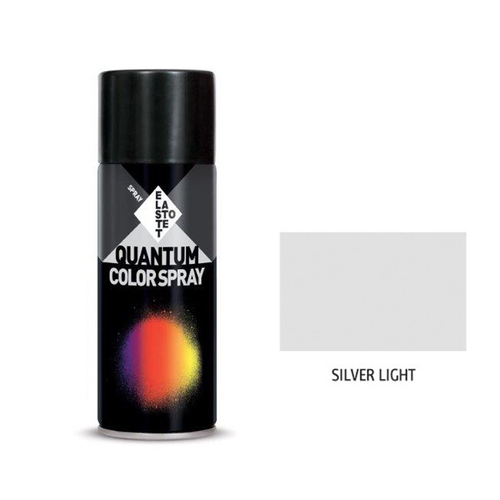 Σπρέι ασημί μεταλλικό "silver light" Quantum 400ml