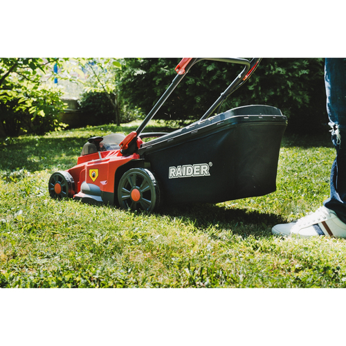 RAIDER R20 Solo Μηχανή γκαζόν μπαταρίας Li-ion 370mm 35L Brushless RDP-BCLM20 075350