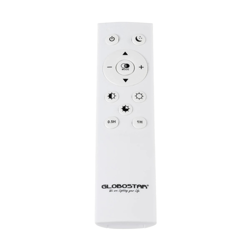 GLOBOSTAR® LINARIA 60923 Μοντέρνο Κρεμαστό Φωτιστικό Οροφής LED 36W 4150lm 180° AC 220-240V IP20 Ρυθμιζόμενο Λευκό CCT με Χειριστήριο από 2700K έως 6000K Dimmable - Lumileds SMD Chip - Χρυσό Βούρτσας - Μ120 x Π2 x Υ10cm - 3 Χρόνια Εγγύηση