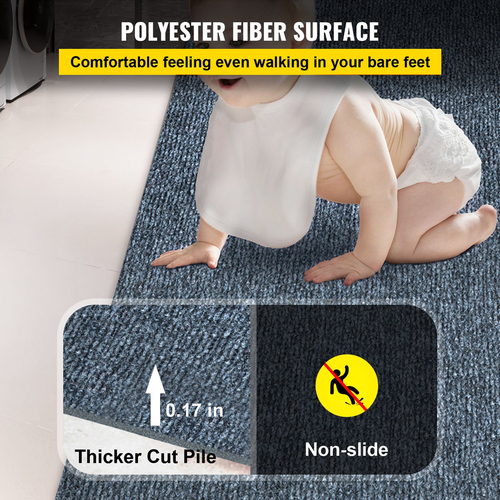 Boat Carpet Marine Carpet Roll 6x39,3&#039; Grey Cutpile Χαλί βεράντας εξωτερικού χώρου κατάστρωμα