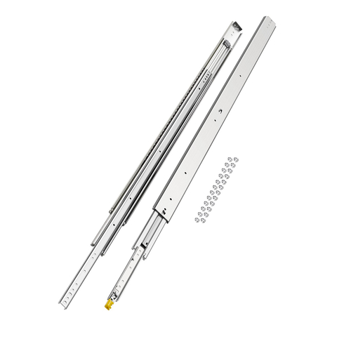 VEVOR 1 ζεύγος συρταριών 16-60 ιντσών με ρουλεμάν soft-close, πλήρης επέκταση