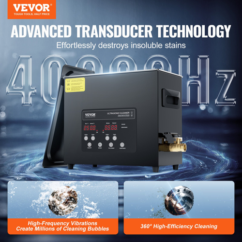 Μηχανή καθαρισμού Ultra Sonic 6L με θερμαντήρα καλαθιού και χρονοδιακόπτη 180W