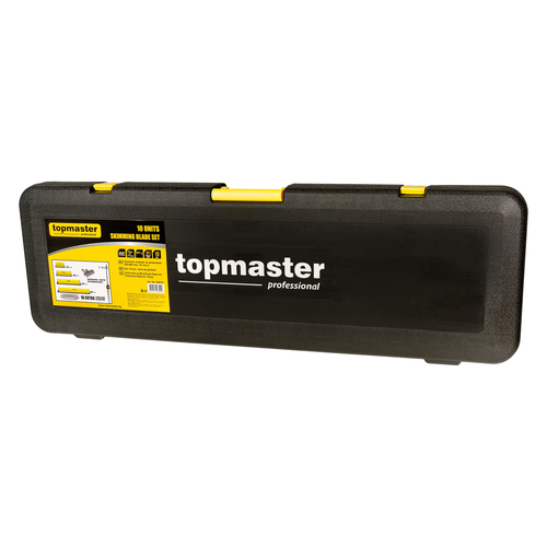 TOP MASTER Σπάτουλα γυψοσανίδας + λαβή Σετ 10τεμ. 320151