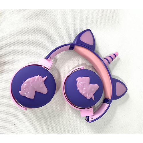 Ασύρματα ακουστικά - Unicorn Headphones - ME17 - 258606 - Purple
