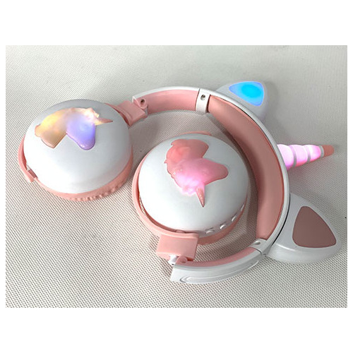 Ασύρματα ακουστικά - Unicorn Headphones - ME17 - 258606 - White
