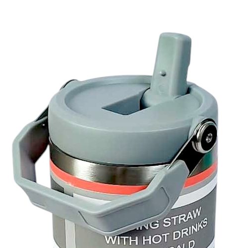 Φορητό παγούρι-θερμός - ZF002 - 900ml - 640024 - Black
