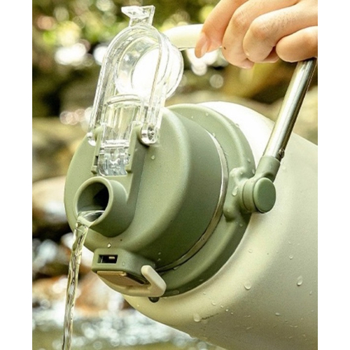Φορητό παγούρι-θερμός - WY17 - 1500ml - 740337 - Green