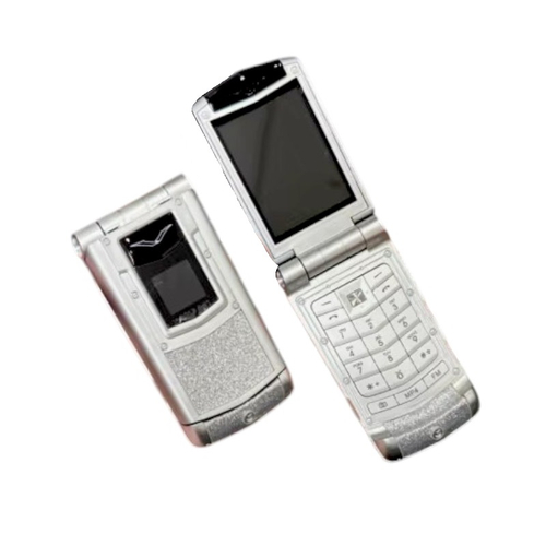 Κινητό τηλέφωνο - V77  - Dual Sim - 812150 - Silver/Diamond