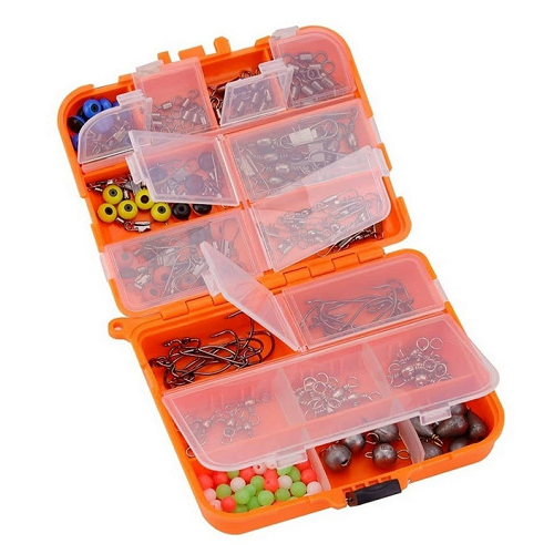 Σετ αξεσουάρ ψαρέματος σε θήκη - 026 - 165pcs - 831805
