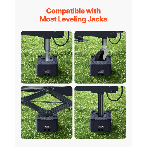 VEVOR Τρέιλερ Jack Block 6" Ύψος 6000 λίβρες Τρέιλερ ισοπέδωσης RV Αξεσουάρ τροχόσπιτου