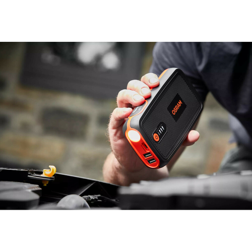 ΕΚΚΙΝΗΤΗΣ ΜΠΑΤΑΡΙΑΣ/POWER BANK/ΦΑΚΟΣ/2xUSB (6000cc ΒΕΝΖΙΝΗ/3000cc DIESEL) 12V 13000mAh 490g OSRAM - 1 ΤΕΜ