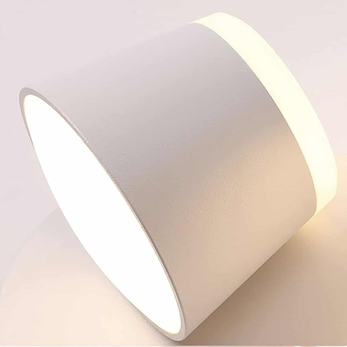 100080WH MASON Φωτιστικό Τοίχου/Απλίκα LED 6W AC 220V Λευκό Μεταλλικό Θερμό Λευκό 3000K