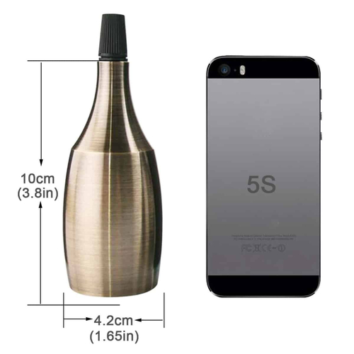 101338 ALMOND Κρεμαστό Φωτιστικό 1XE27 Bronze