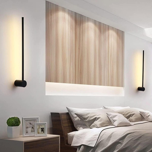 101341 DISON LED Φωτιστικό Τοίχου/Απλίκα ράβδος (Stick) 12W Λευκό Ημέρας 4500Κ Μ60 x Π9.5 x Υ9.5cm Dimmable + ON/OFF