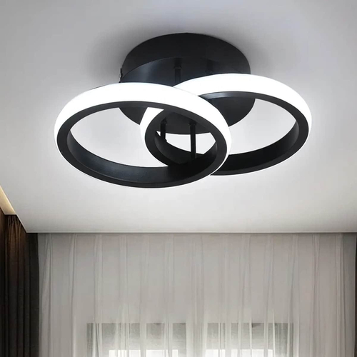 Lustre-B Μεταλλικό Φωτιστικό Οροφής 24Watt CCT μέσω διακόπτη
